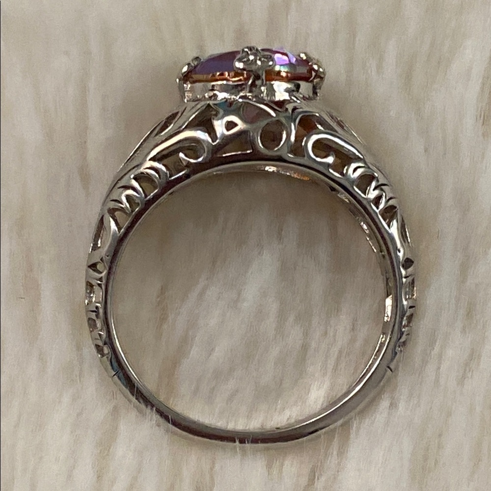 Sunrise Mystic Topaz Ring - Picture 4 of 6